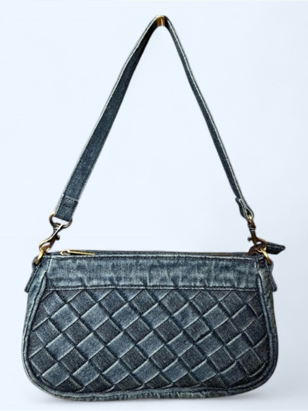 Patricia Nash Nova Woven DENIM Shoulder/Crossbody Bag